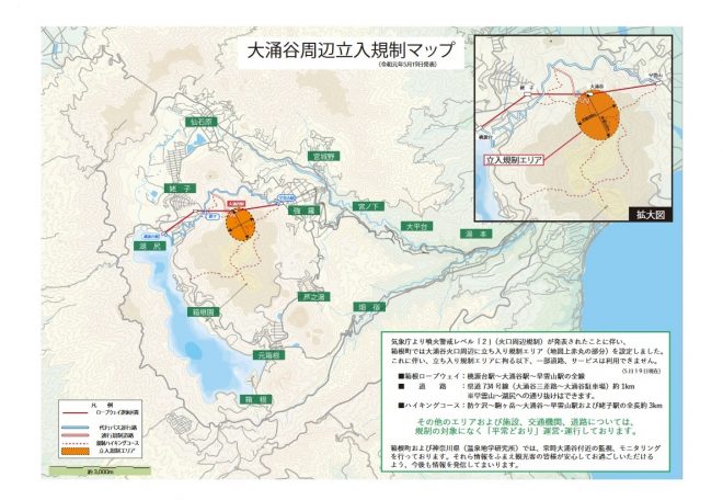 箱根 通行止め